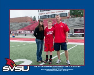 football camp scholarship